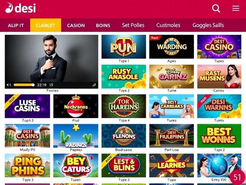 Desi Casino User Statistics